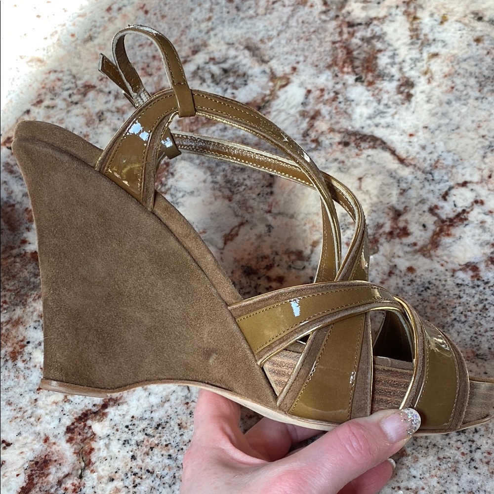NIB Alejandro Ingelmo Wedge Sandals in size 6 - Picture 10 of 12
